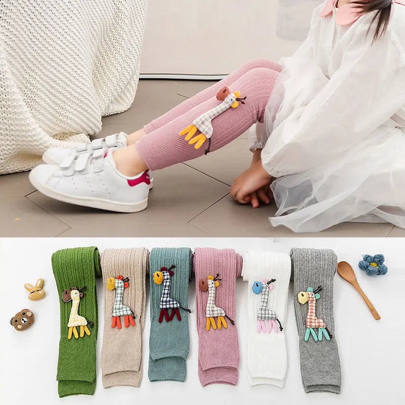 Soft Knitted Pants for Children's Legging