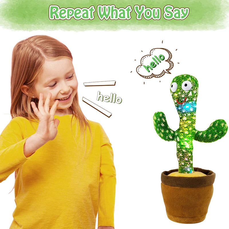 Kids Dancing Talking Cactus