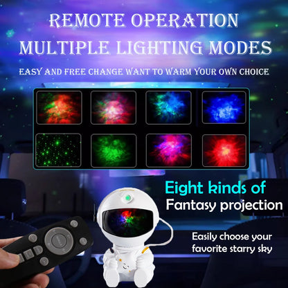 Galaxy Star Astronaut Projector LED