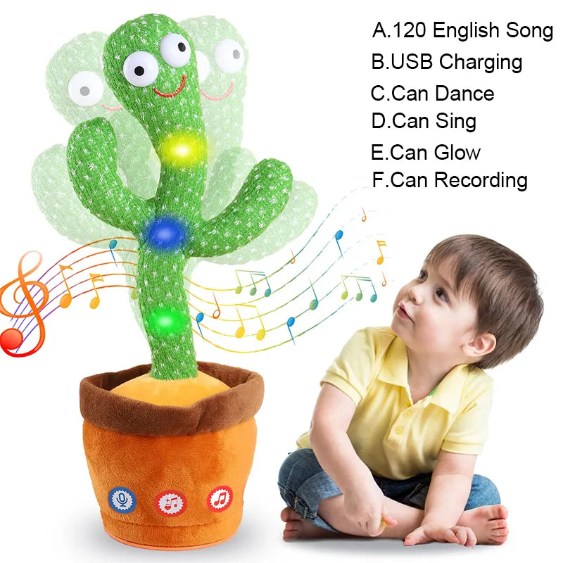 Kids Dancing Talking Cactus