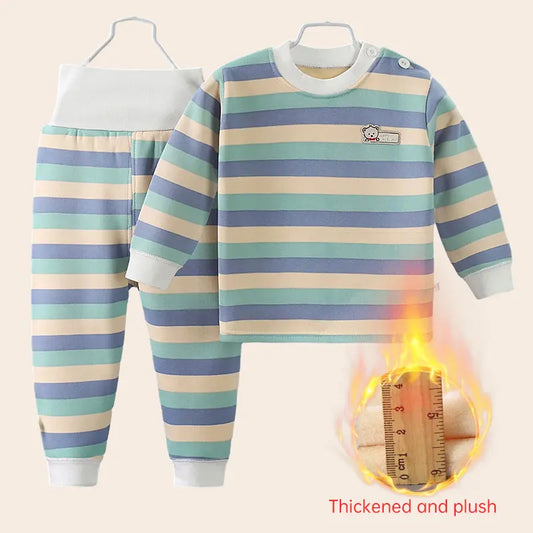 Thicken Warm Plush Children Sets