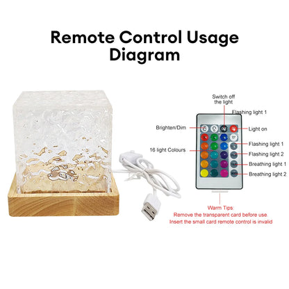 USB Crystal Lamp