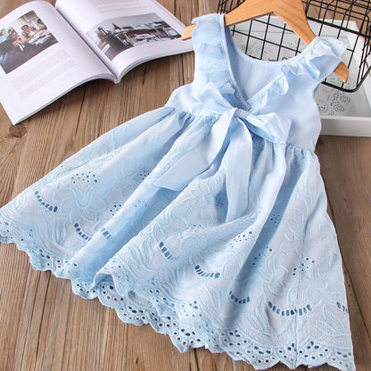 2023 Summer Girls Sleeveless Party Princess Dress