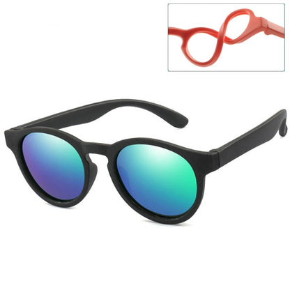 Kids's Polarized Rounded Vintage Sunglasses