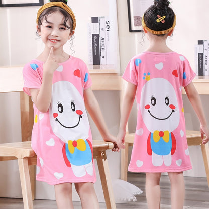 Cartoon Pajamas' Dress