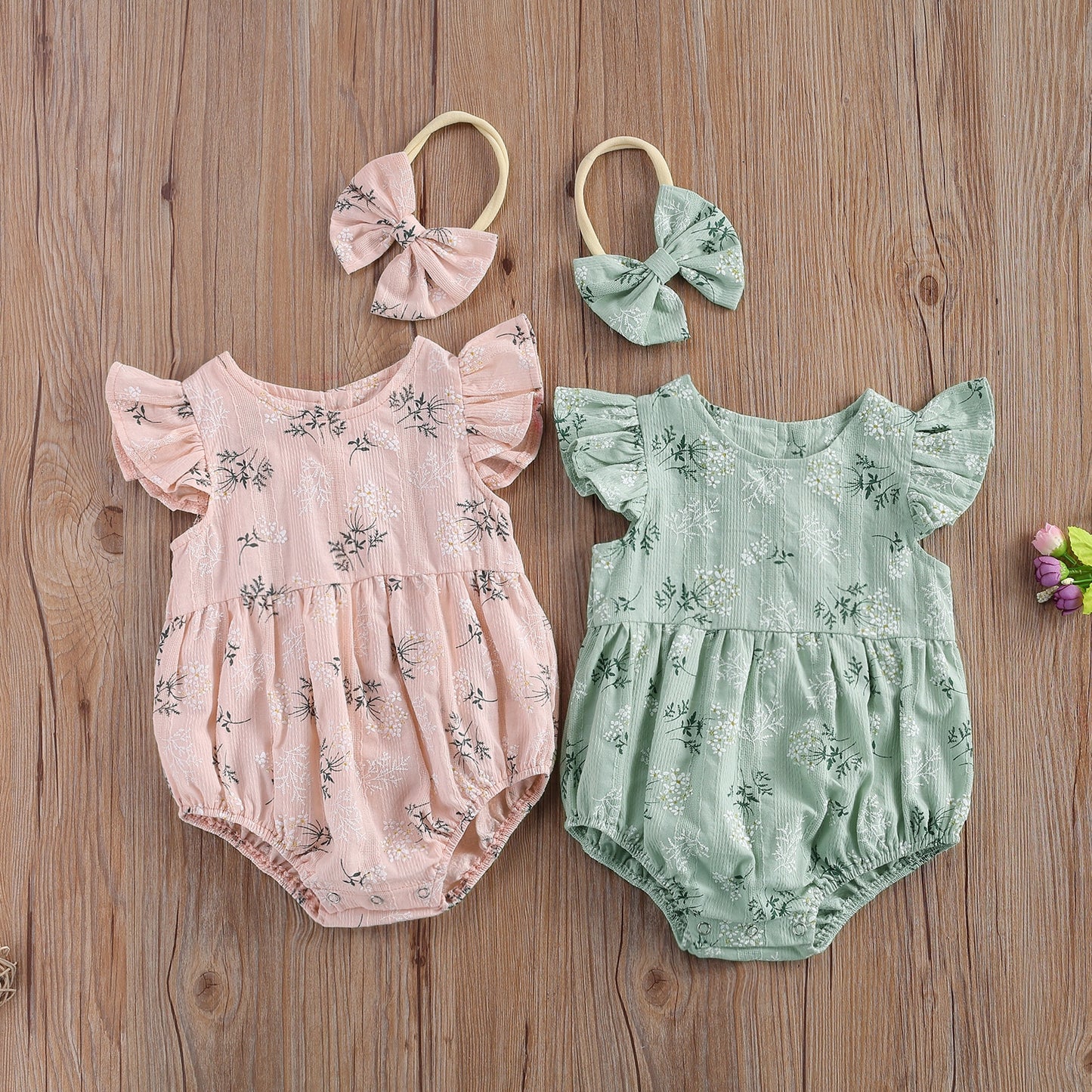 Baby Girls Rompers