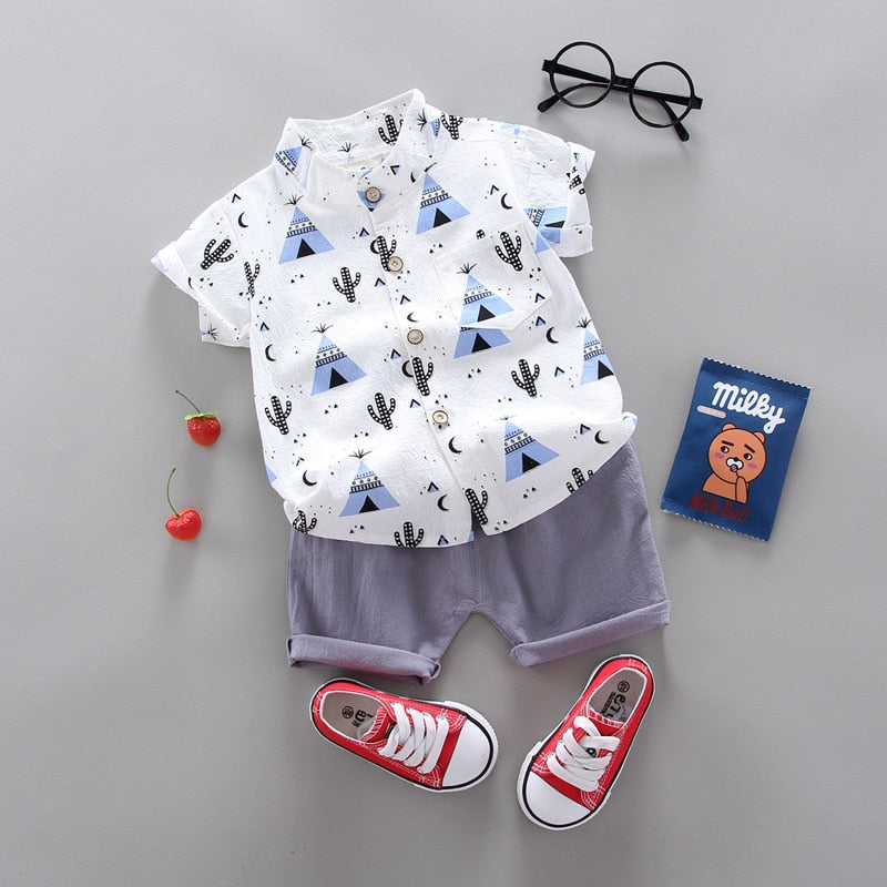 2PCS Babies' Summer Clothes