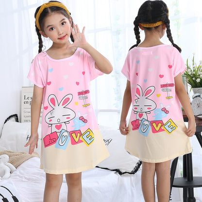 Cartoon Pajamas' Dress