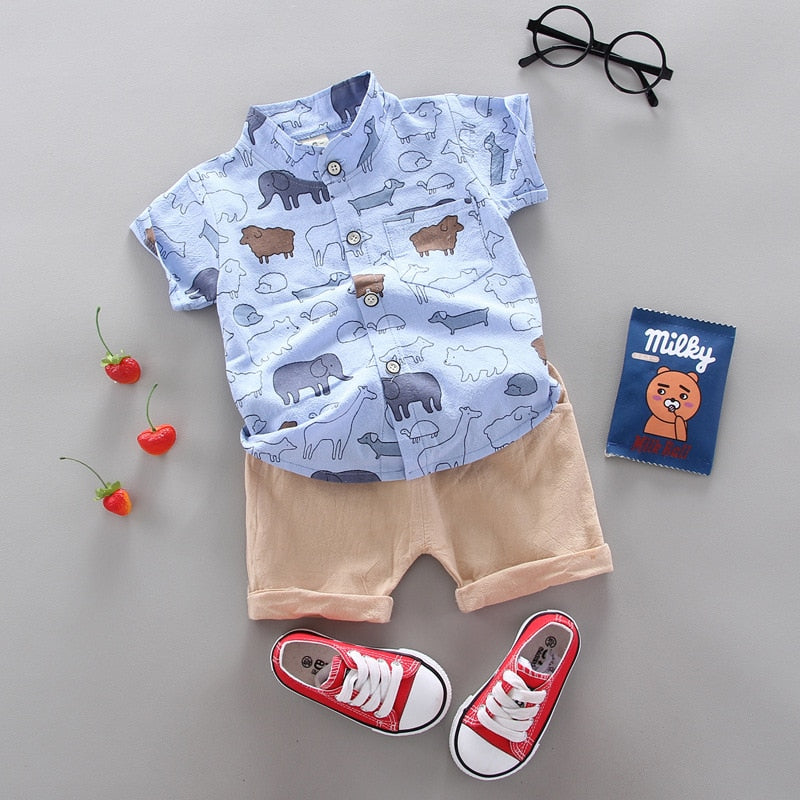 2PCS Babies' Summer Clothes