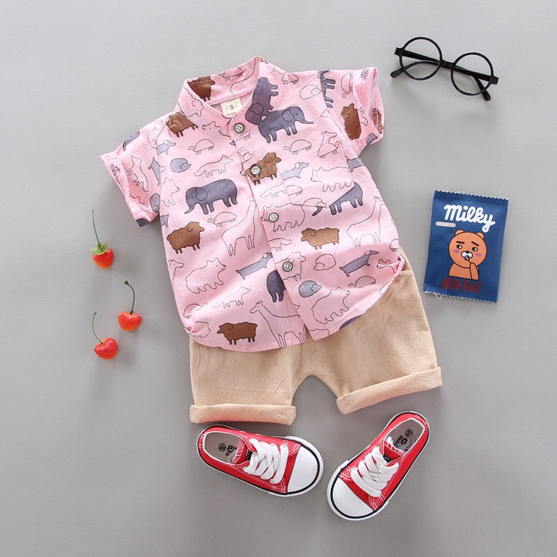 2PCS Babies' Summer Clothes