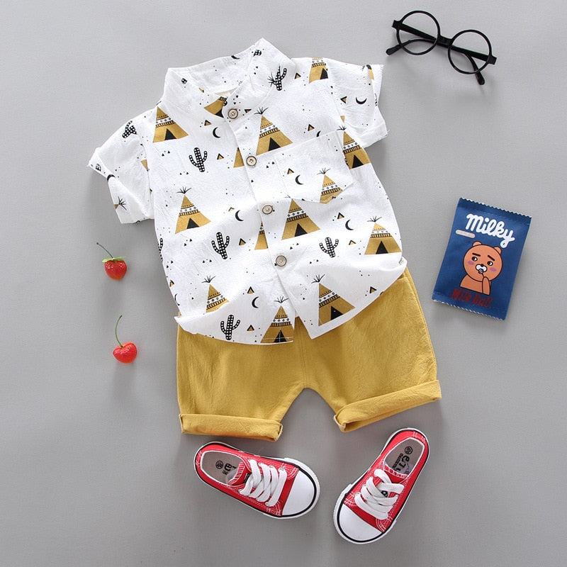 2PCS Babies' Summer Clothes