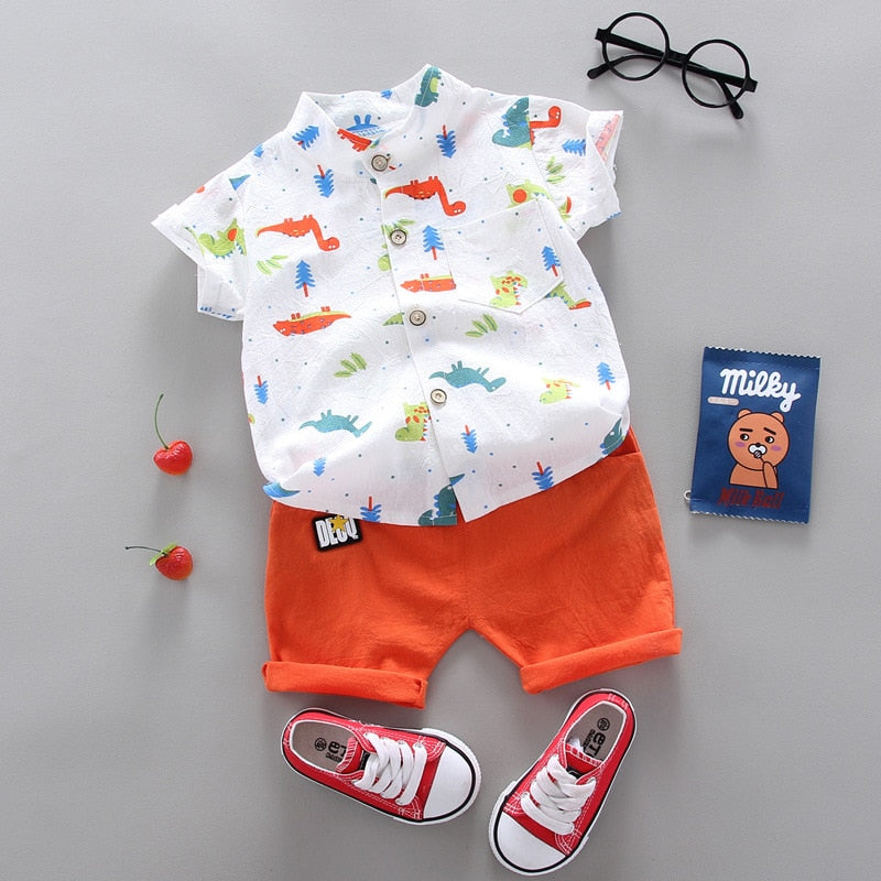 2PCS Babies' Summer Clothes