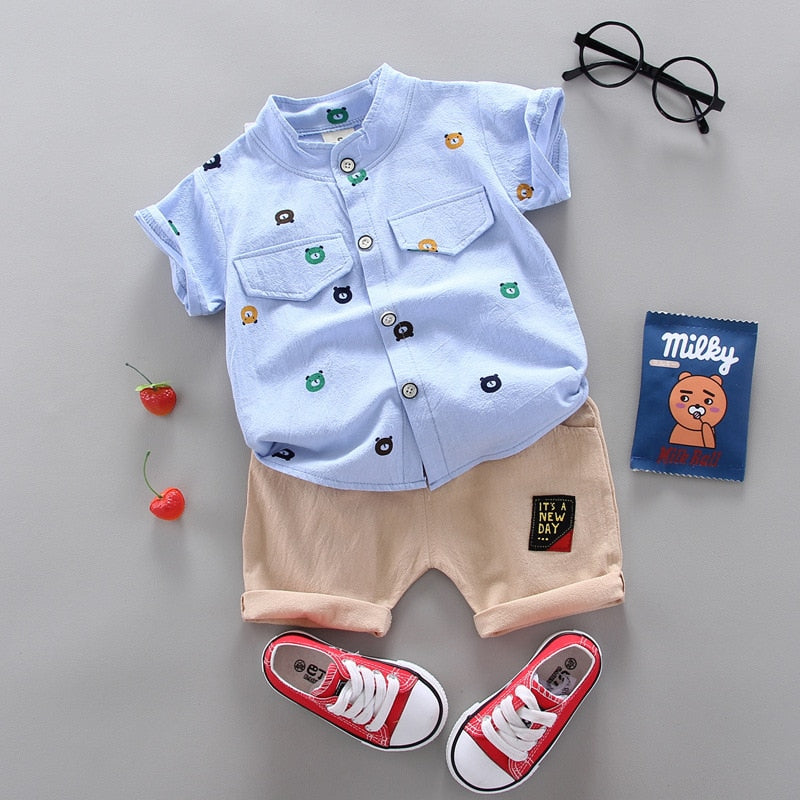 2PCS Babies' Summer Clothes