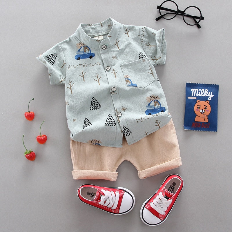 2PCS Babies' Summer Clothes