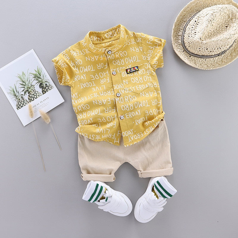 2PCS Babies' Summer Clothes