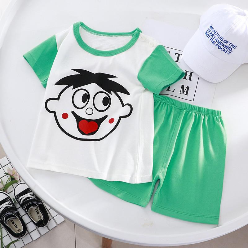 New Summer for Infants Clothes Short Sleeve T-shirt+shorts