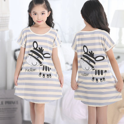 Cartoon Pajamas' Dress