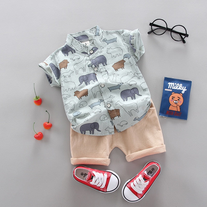 2PCS Babies' Summer Clothes