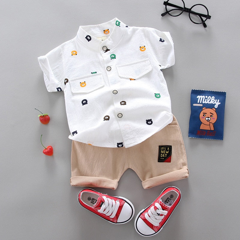 2PCS Babies' Summer Clothes