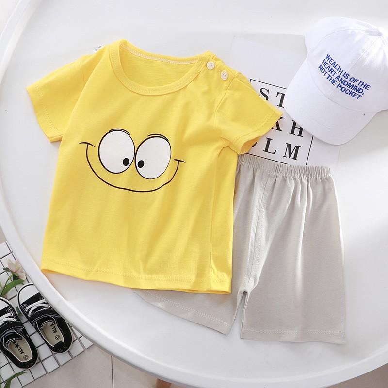 New Summer for Infants Clothes Short Sleeve T-shirt+shorts