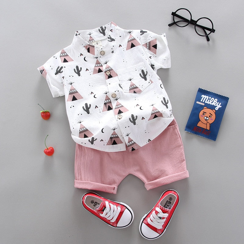 2PCS Babies' Summer Clothes